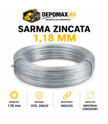 Sarma zincata 1,18 mm